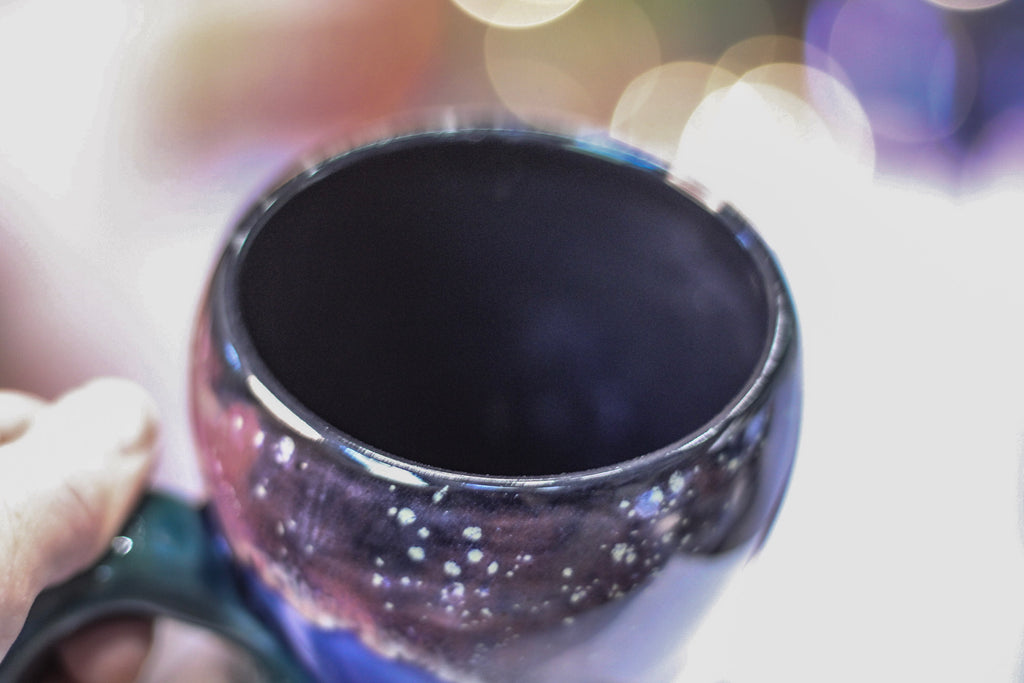 21-A Rocky Mountain Midnight Gourd Mug, 28 oz.