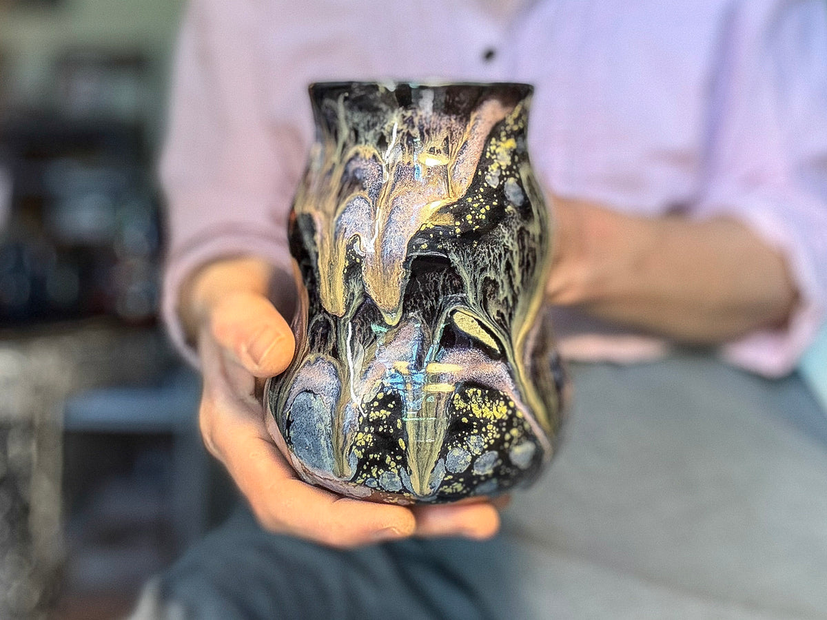 24-E Cosmic Amethyst Grotto Cuddle Mug, 22 oz.