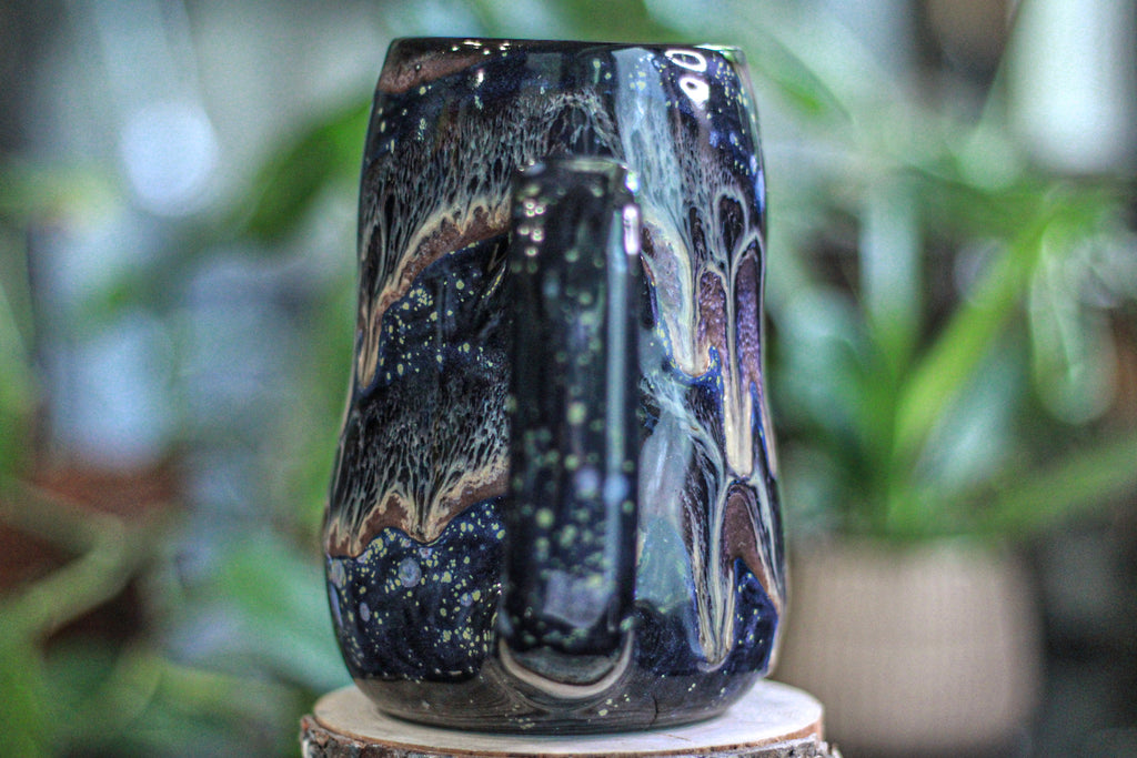 22-C Cosmic Amethyst Grotto Gourd Mug, 25 oz.