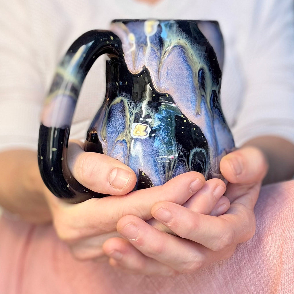 21-C Cosmic Amethyst Grotto Gourd Mug - MISFIT, 21 oz. - 15% off