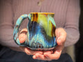 24-F EXPERIMENT Curvy Flared Mug, 16 oz.