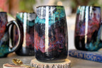 24-B Rainbow Stellar Mug - MINOR MISFIT, 25 oz. - 10% off (This listing is for one mug)
