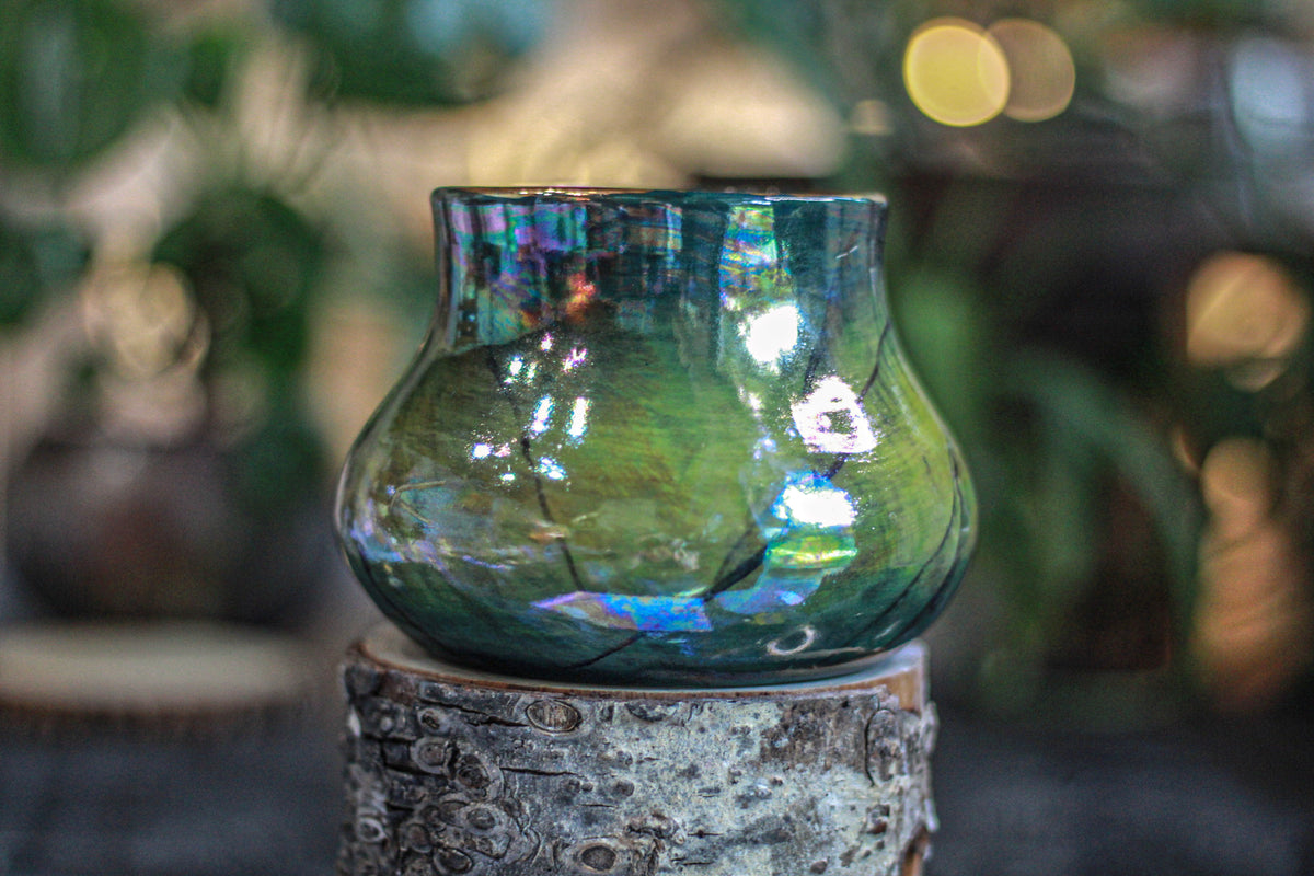 16-A PROTOTYPE Labradorite Squat Mug - ODDBALL, 20 oz. - 15% off
