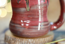 Load image into Gallery viewer, 18-F Pink EXPERIMENT Notched Textured Divot Mug - MINOR MISFIT, 14 oz. - 10% off