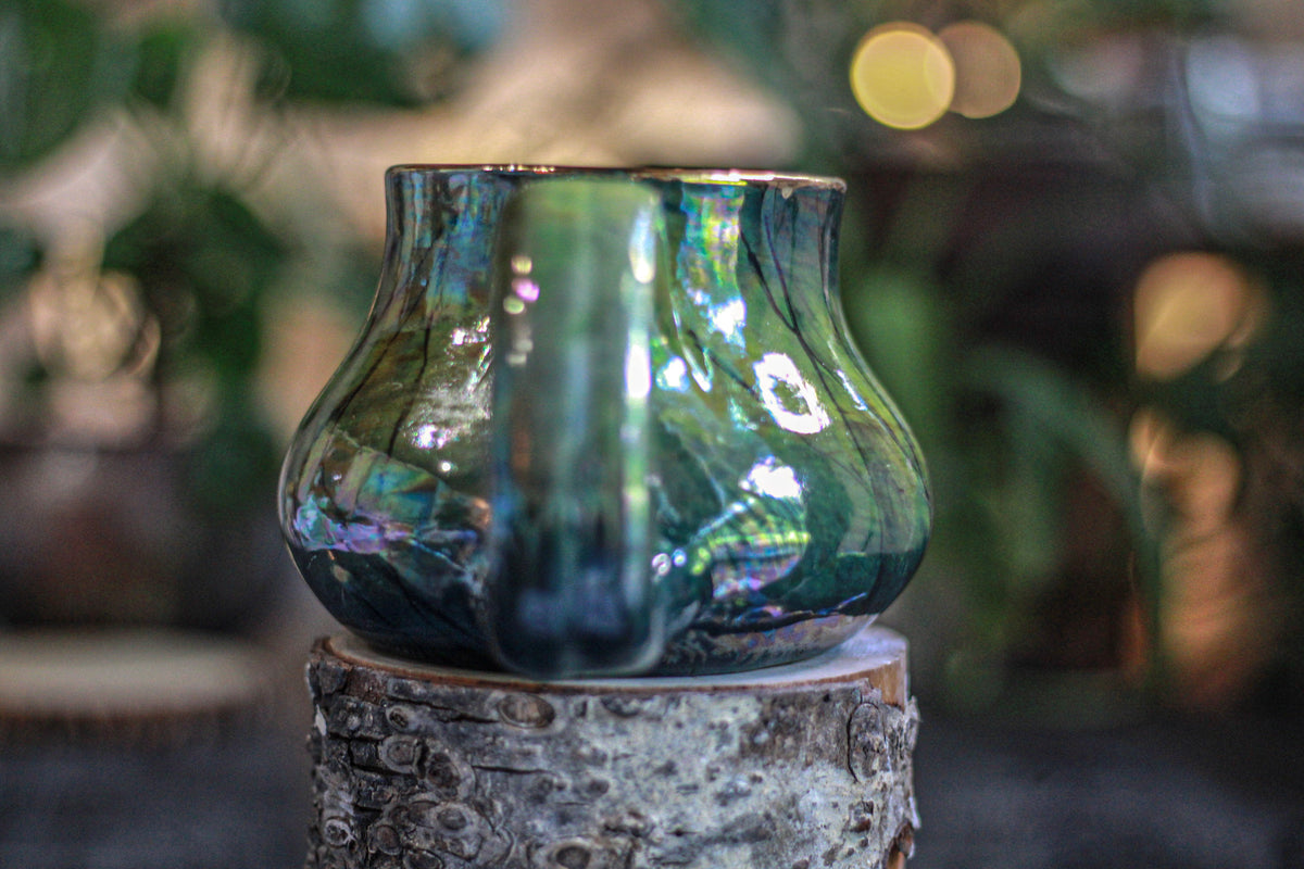 16-A PROTOTYPE Labradorite Squat Mug - ODDBALL, 20 oz. - 15% off