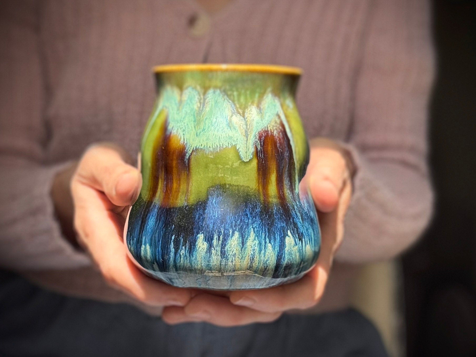 24-F EXPERIMENT Curvy Flared Mug, 16 oz.