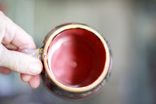 Load image into Gallery viewer, 18-F Pink EXPERIMENT Notched Textured Divot Mug - MINOR MISFIT, 14 oz. - 10% off