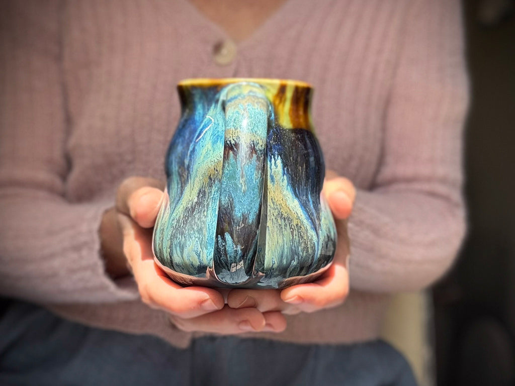 24-F EXPERIMENT Curvy Flared Mug, 16 oz.