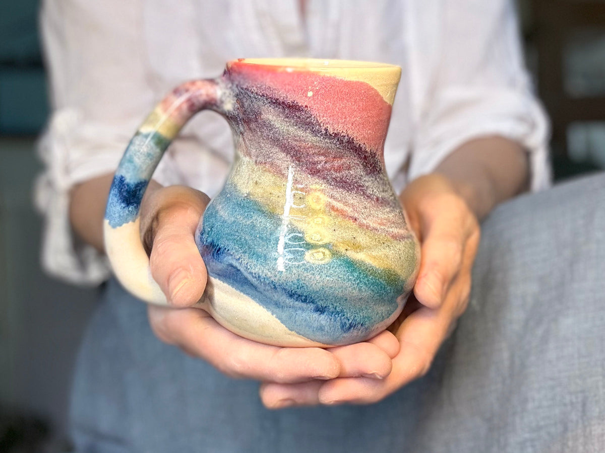 28-SC Flared Textured Mug, 16 oz. - MISFIT