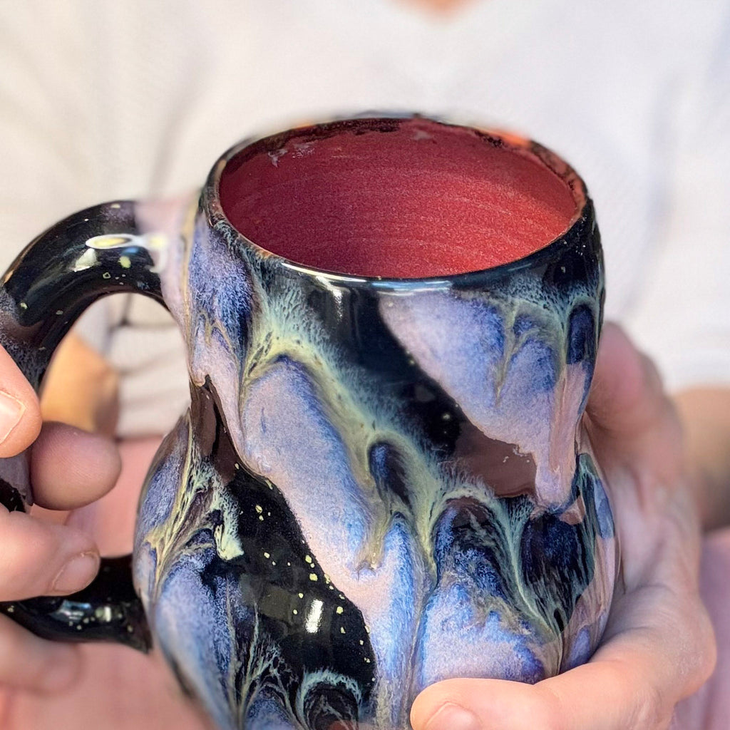 21-C Cosmic Amethyst Grotto Gourd Mug - MISFIT, 21 oz. - 15% off