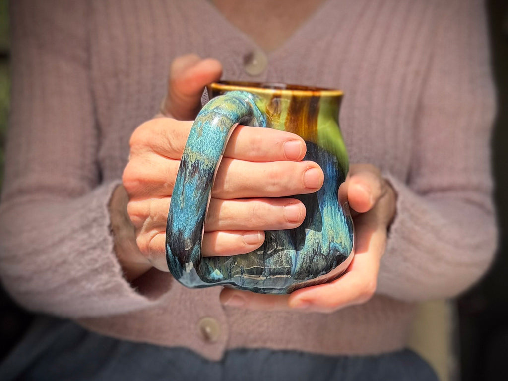 24-F EXPERIMENT Curvy Flared Mug, 16 oz.