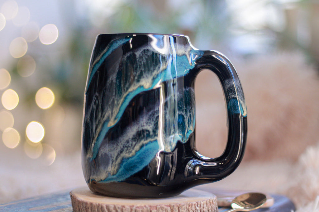 20-D Turquoise Grotto Mug, 16 oz.
