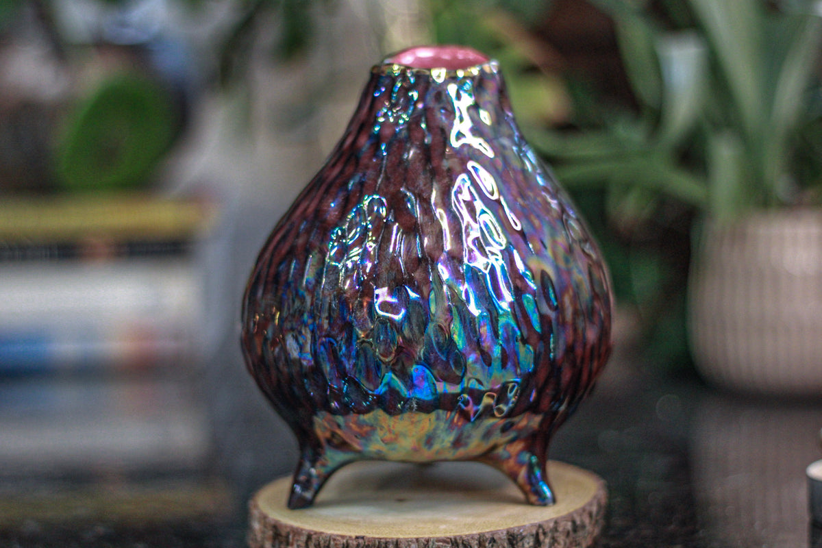 23-C PROTOTYPE Textured Vase, 21 oz.