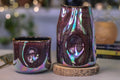 23-A Midnight Aura Notched Divot Bedside Pitcher Set - MINOR MISFIT, 18 oz./8 oz. - 15% off