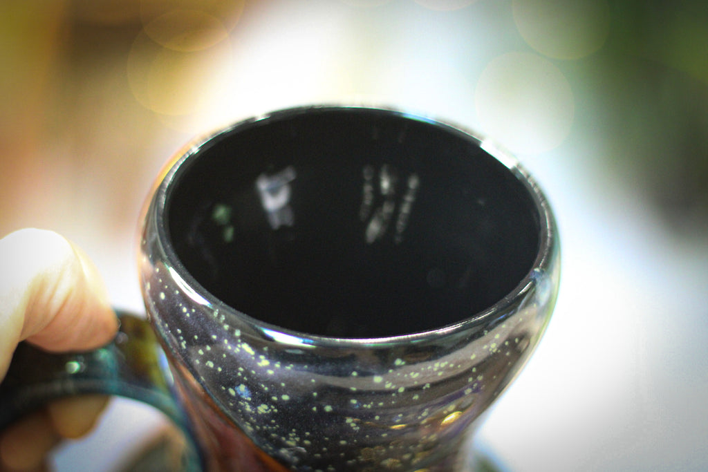 02-B Starry Night Gourd Mug - TOP SHELF, 24 oz.