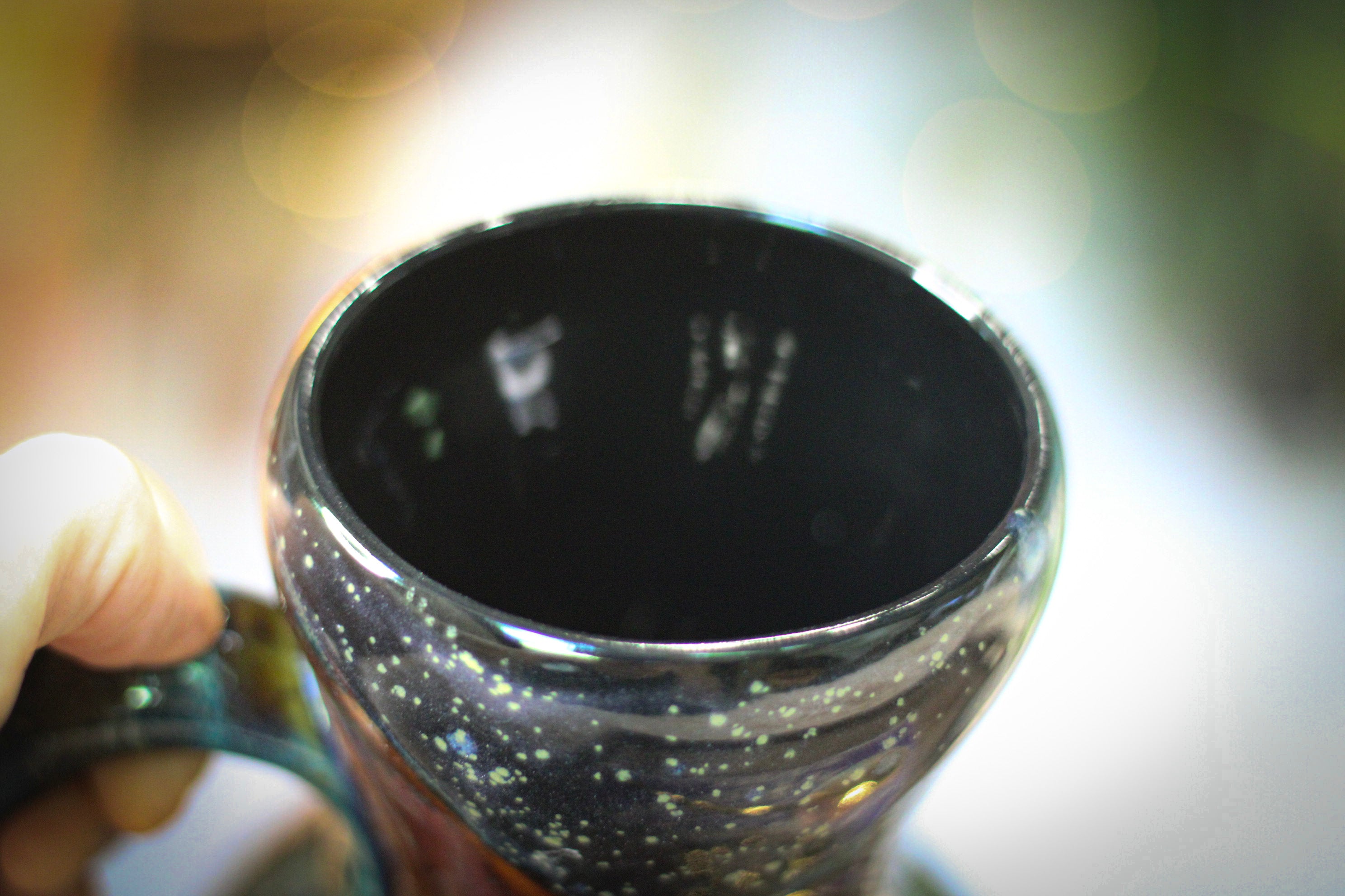 02-B Starry Night Gourd Mug - TOP SHELF, 24 oz.