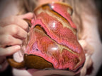 03-E Magenta Grotto Curvy Mug - TOP SHELF, 19 oz.