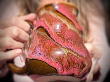 Load image into Gallery viewer, 03-E Magenta Grotto Curvy Mug - TOP SHELF, 19 oz.