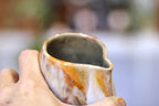02-A+ Soft Earth Series PROTOTYPE Divot Bedside Pitcher & Cup Set - TOP SHELF, 23 oz. and 5-6 oz. cups