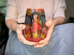 03-B Rainbow Strata Mug - TOP SHELF, 24 oz.