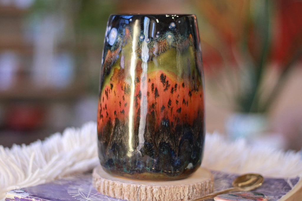 03-A Green Mountain Midnight Textured Mug - TOP SHELF, 25 oz.