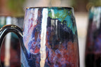 24-B Rainbow Stellar Mug - MINOR MISFIT, 25 oz. - 10% off (This listing is for one mug)