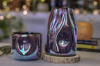 23-A Midnight Aura Notched Divot Bedside Pitcher Set - MINOR MISFIT, 18 oz./8 oz. - 15% off