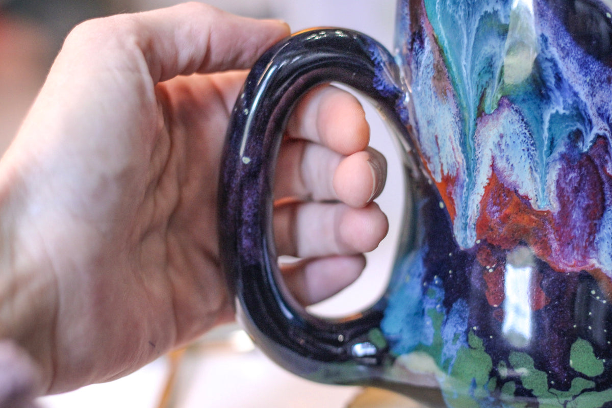 24-A Rainbow Stellar Gourd Mug, 25 oz.