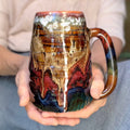 24-D Desert Oasis Swirly Mug - MISFIT, 28 oz. - 15% off