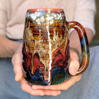 24-D Desert Oasis Swirly Mug - MISFIT, 28 oz. - 15% off
