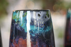 24-B Rainbow Stellar Mug - MINOR MISFIT, 25 oz. - 10% off (This listing is for one mug)