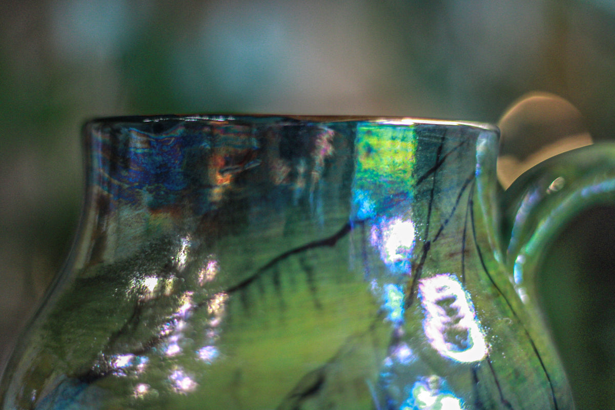 16-A PROTOTYPE Labradorite Squat Mug - ODDBALL, 20 oz. - 15% off
