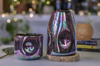 23-A Midnight Aura Notched Divot Bedside Pitcher Set - MINOR MISFIT, 18 oz./8 oz. - 15% off
