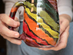 24-D Rainbow Family Variation Swirly Mug, 24 oz.