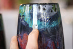 24-B Rainbow Stellar Mug - MINOR MISFIT, 25 oz. - 10% off (This listing is for one mug)