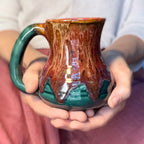 24-F Molten Flared Textured Mug, 16 oz.