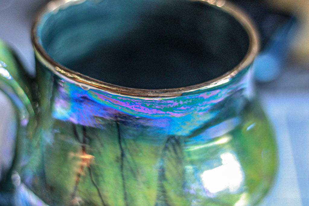 16-A PROTOTYPE Labradorite Squat Mug - ODDBALL, 20 oz. - 15% off