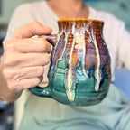 21-F New Wave Textured Flared Mug, 24 oz.