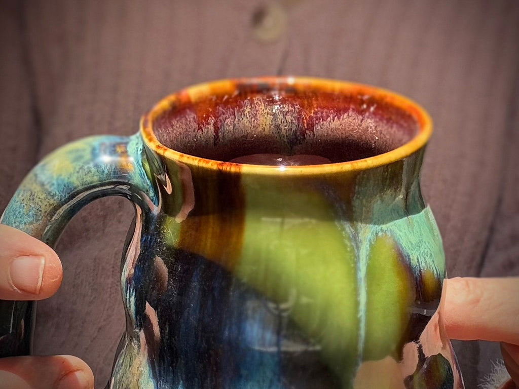 24-F EXPERIMENT Curvy Flared Mug, 16 oz.