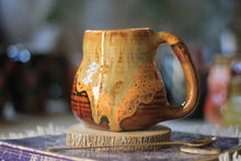 Load image into Gallery viewer, 09-F Pumpkin Chai EXPERIMENT Textured Crock Mug, 17 oz.