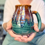 21-F New Wave Textured Flared Mug, 24 oz.