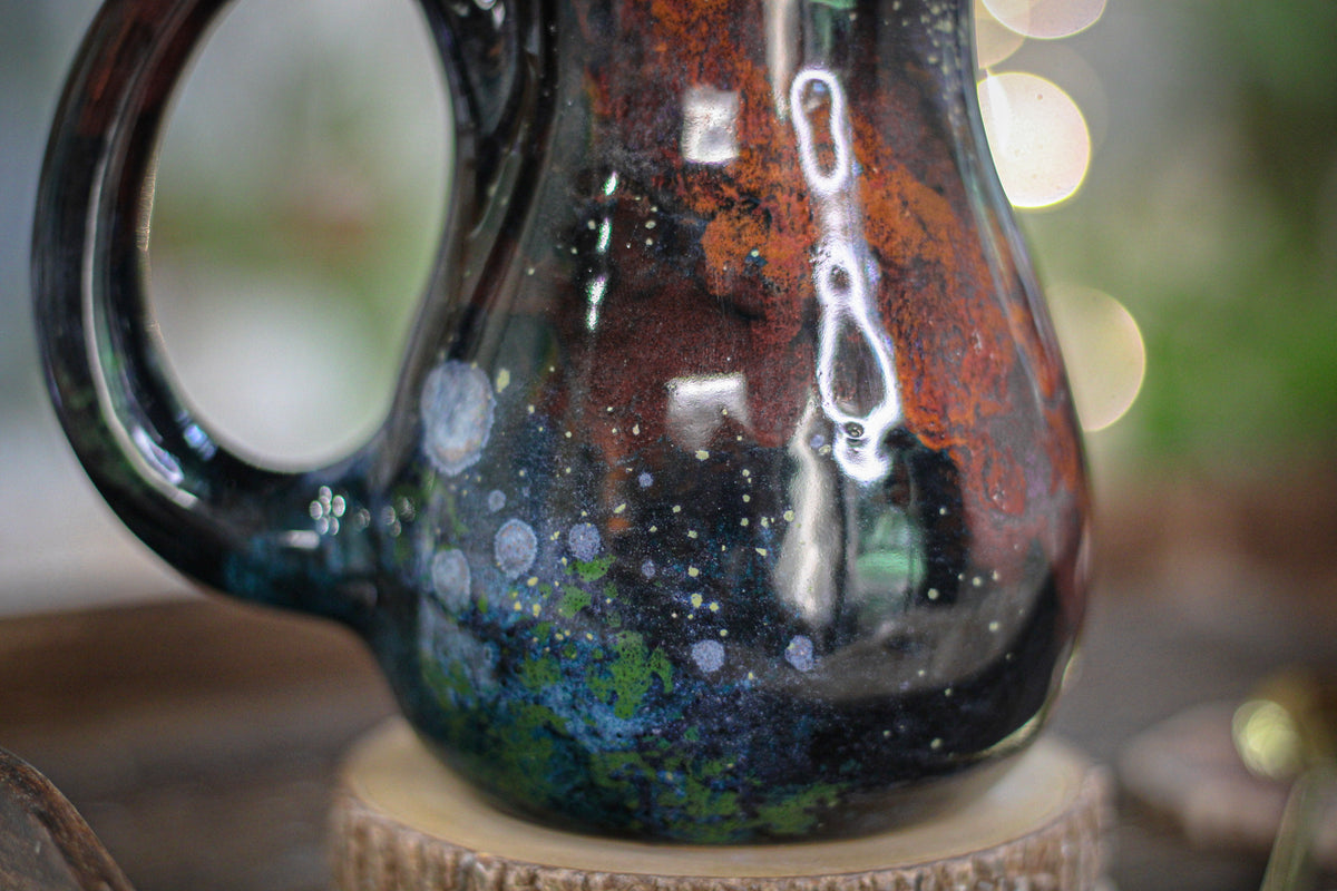 23-A Rainbow Stellar Tall Gourd Mug, 28 oz.