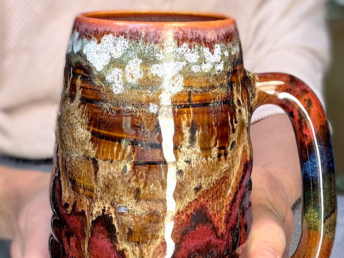 24-D Desert Oasis Swirly Mug - MISFIT, 28 oz. - 15% off