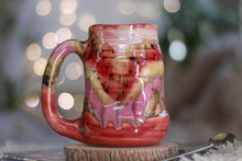 Load image into Gallery viewer, 14-E Red EXPERIMENT Textured Divot Mug, 16 oz.