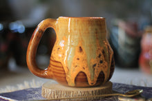 Load image into Gallery viewer, 09-F Pumpkin Chai EXPERIMENT Textured Crock Mug, 17 oz.