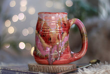 Load image into Gallery viewer, 14-E Red EXPERIMENT Textured Divot Mug, 16 oz.