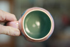 02-C EXPERIMENT Textured Divot Mug, 17 oz.