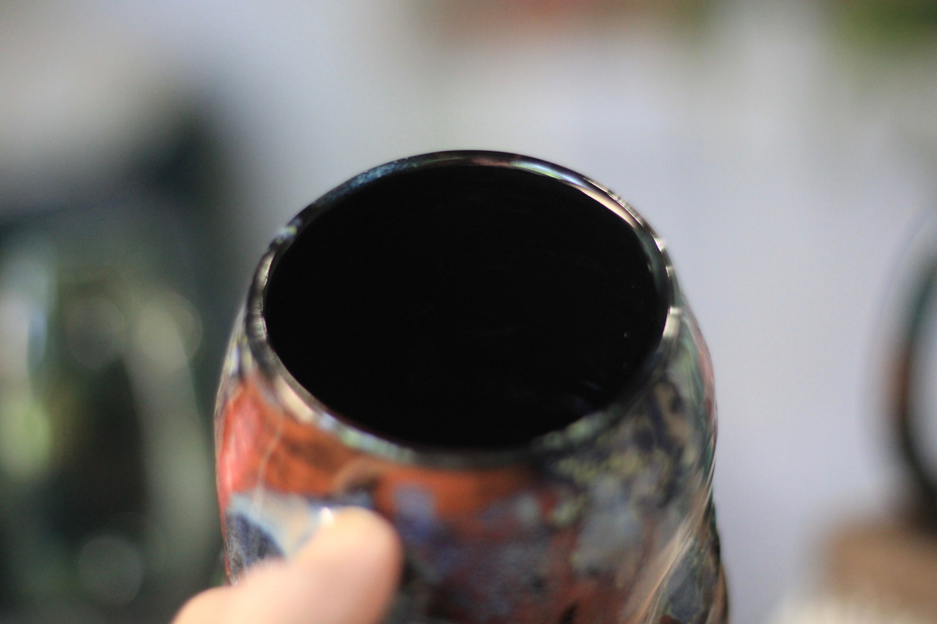 02-F Stellar Chaos Textured Divot 'Cuddle' Mug, 19 oz. (This listing is for one mug)