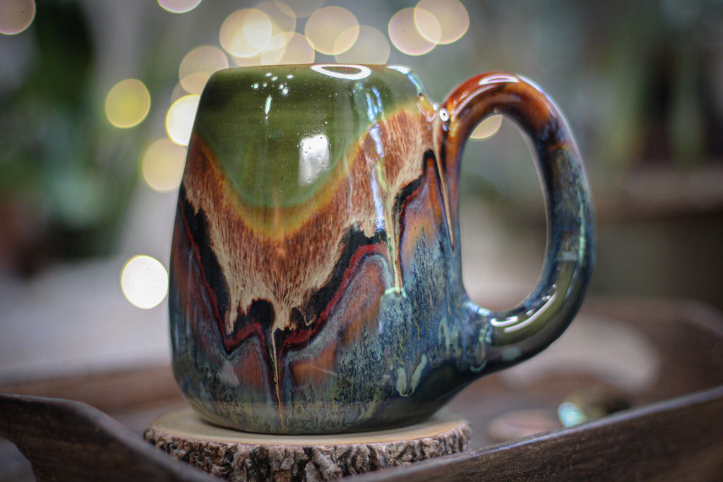 03-C Fire & Ice Variation Mug - TOP SHELF MISFIT, 19 oz.