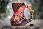 03-A Molten Strata Gourd Mug - TOP SHELF, 18 oz.
